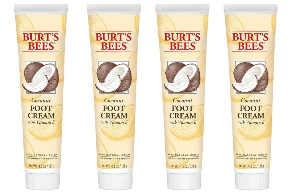 4 Burt's Bees Coconut Foot Creams