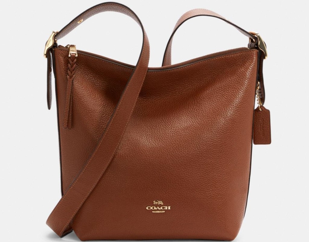 brown COACH purse