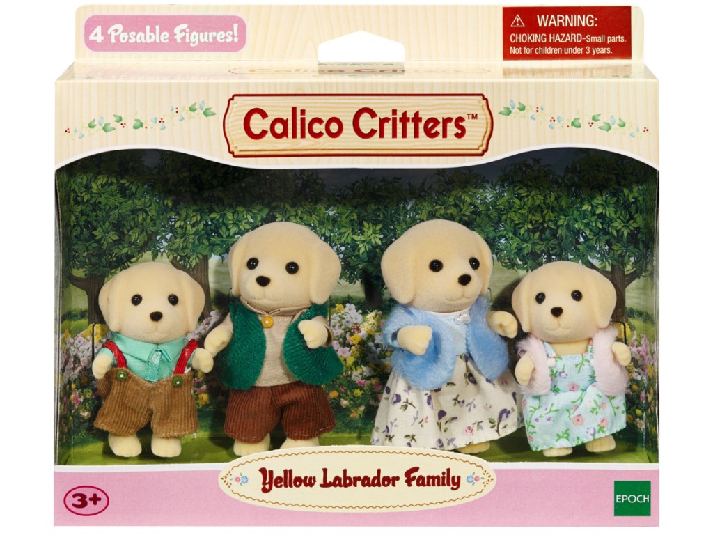 dog family themed toy