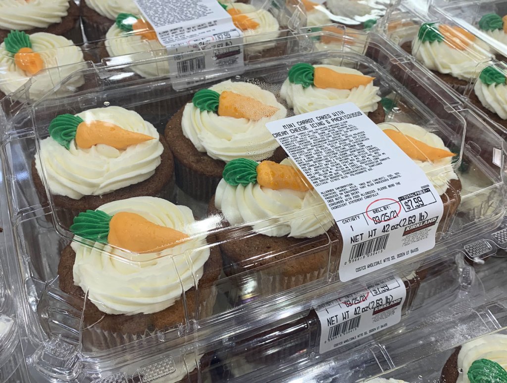 carrot cake cupcakes at costco