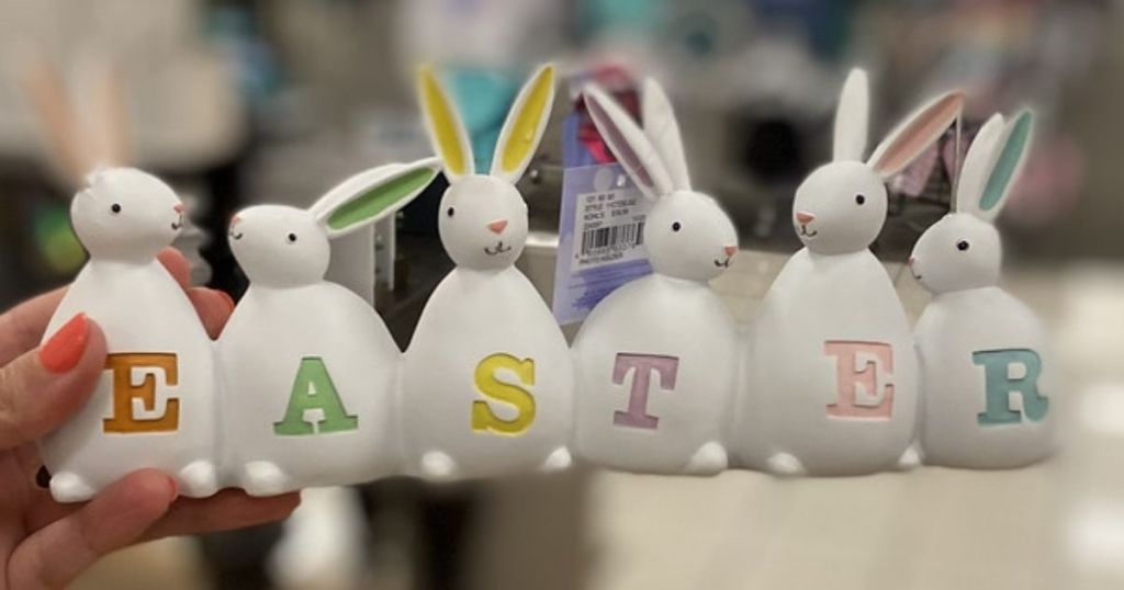 hand holding Celebrate Easter Together Phot Clip in store
