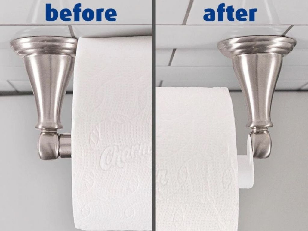 FREE Charmin Roll Extender Fits Mega & Super Mega Toilet Paper Rolls