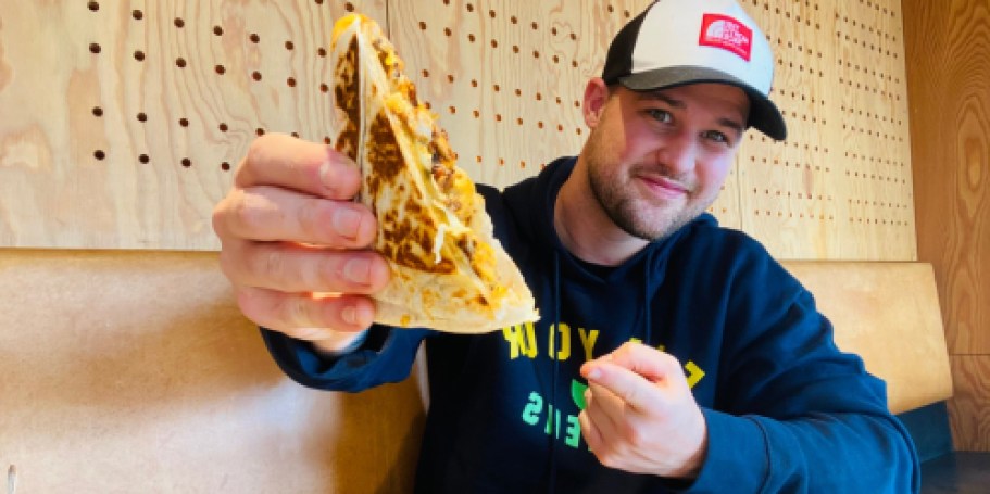 Score a FREE Chipotle Quesadilla w/ $20 Order