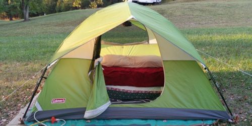 Coleman Camping Bundle Only $99.99 Shipped on Costco.com (Regularly $130) | Includes 4-Person Tent & 2 Sleeping Bags