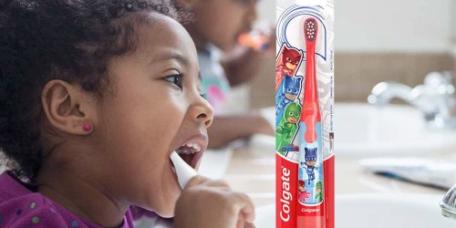 Colgate Battery-Powered Kids Toothbrush Just $3.74 on Amazon | Battery Included
