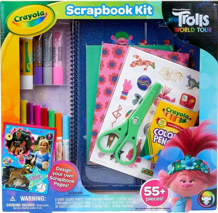 Crayola Trolls 2 Scrapbooking Kit