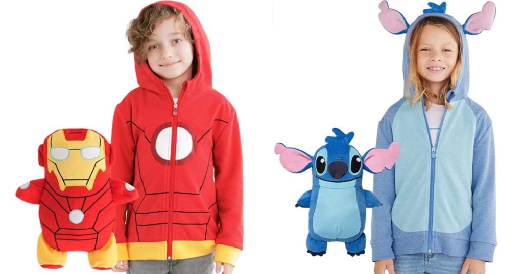 Cubcoats Iron Man and Stitch