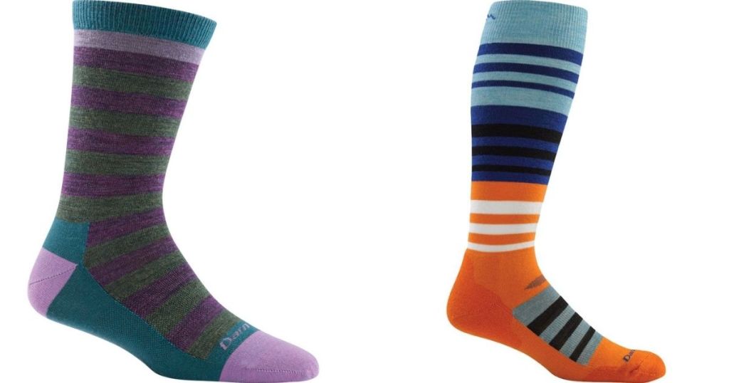two pairs of Darn Tough Socks