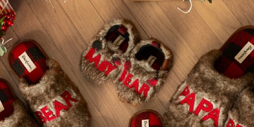 Dearfoams Baby Bear Slippers Only $4.67 Shipped for Select Kohl’s Cardholders (Regularly $22)