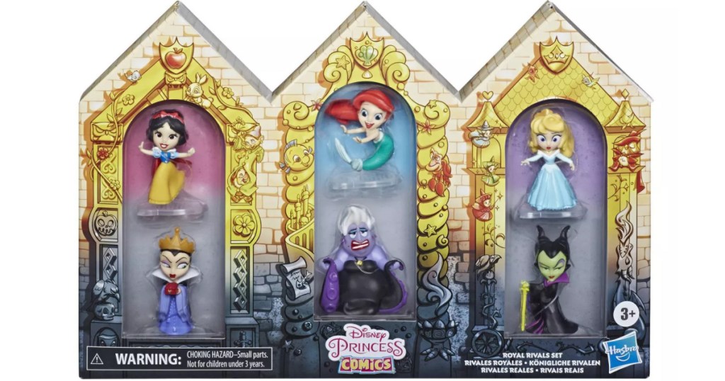 Disney princess figures in packaging