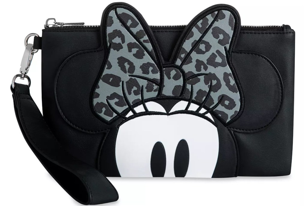 minnie mouse grayscale wallet