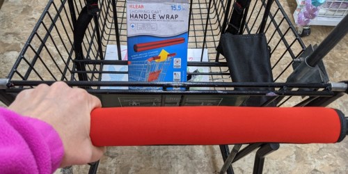 Shopping Cart Handle Wraps Just $1 at Dollar Tree | Includes Travel Case