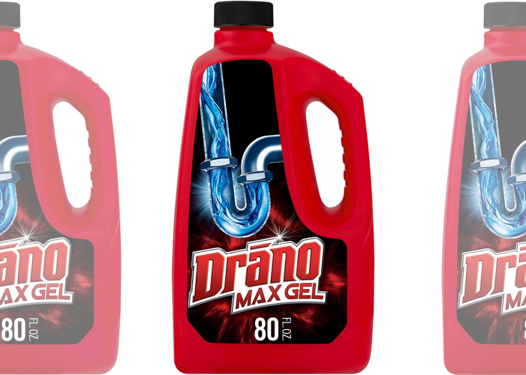 Drano Max brand drain cleaner