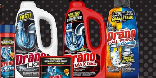 Drano Max Gel Clog Remover & Cleaner 80oz Bottle Only $6 Shipped on Amazon