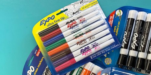 EXPO Dry Erase Markers 8-Pack from $5.26 Shipped on Amazon (Regularly $17) + More