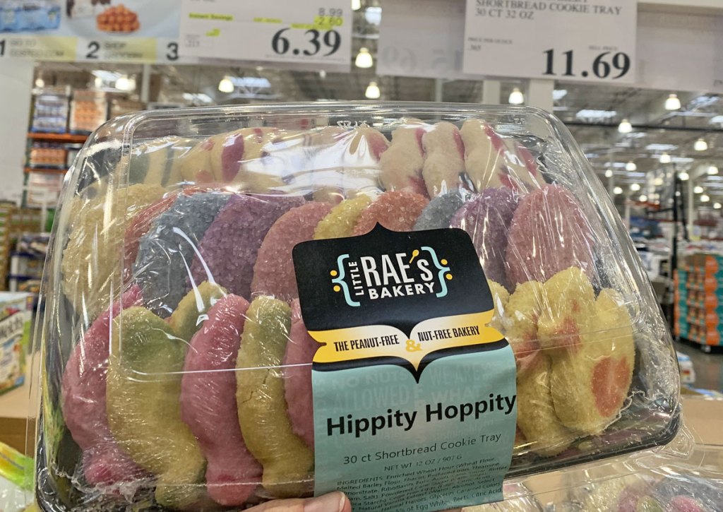 colorful easter cookies at costco