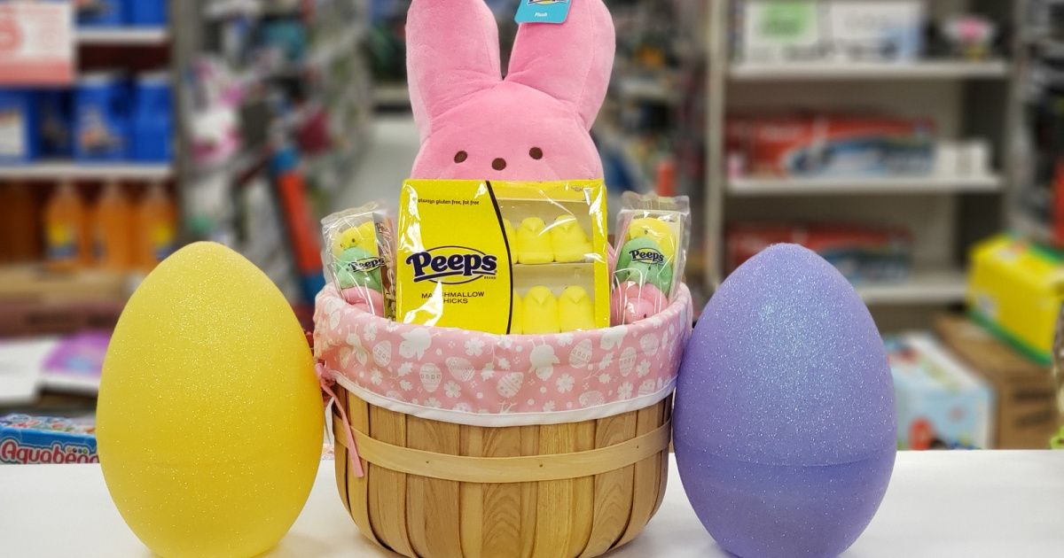 In-store display of Easter items