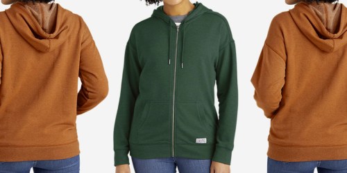Eddie Bauer Women’s Fleece Hoodies from $19.99 (Regularly $55) + Extra 50% Off Clearance