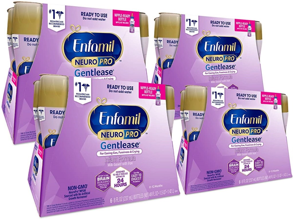 Enfamil NeuroPro Formula bottles