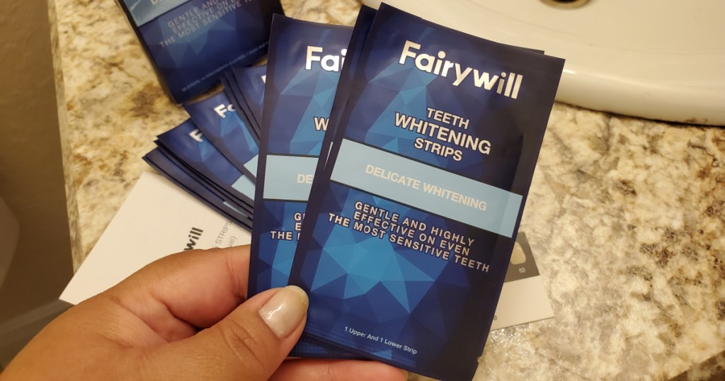 Fairywill teeth whitening strips
