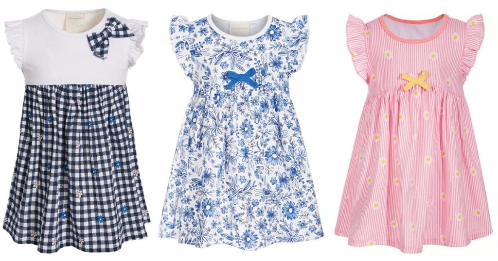 3 First Impressions Baby Easter Dresses