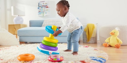 Fisher-Price Little Rock-a-Stack Only $10 on Walmart.com – & Up to 50% Off More Toys!