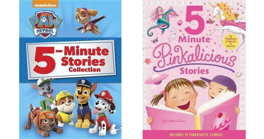 two Five Minute Stories Books