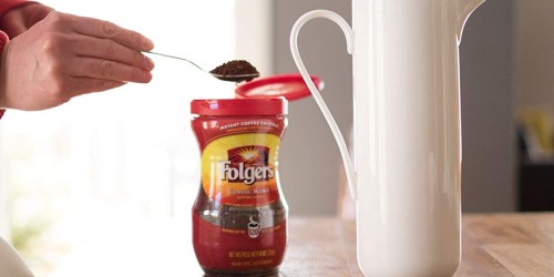 Folgers Instant Coffee Only $3.83 Shipped on Amazon
