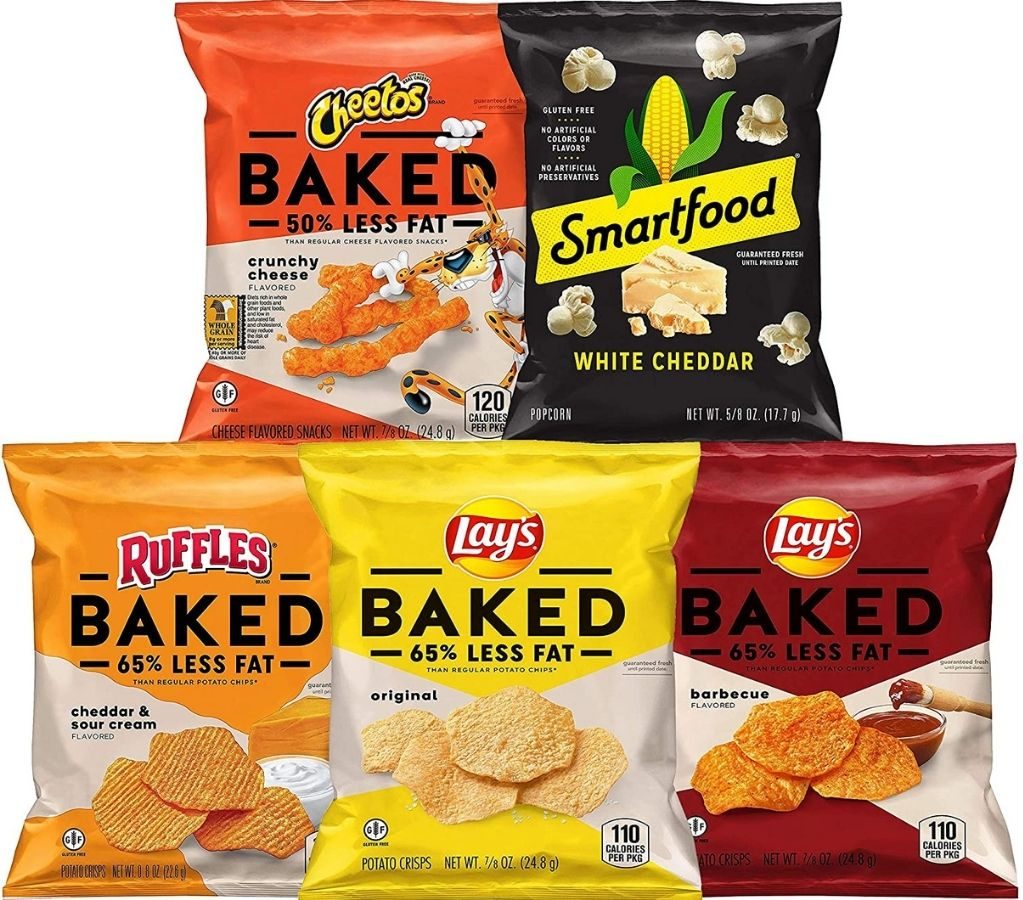 FritoLay Baked & Popped Mix 40count Variety Pack Only 12 Shipped on