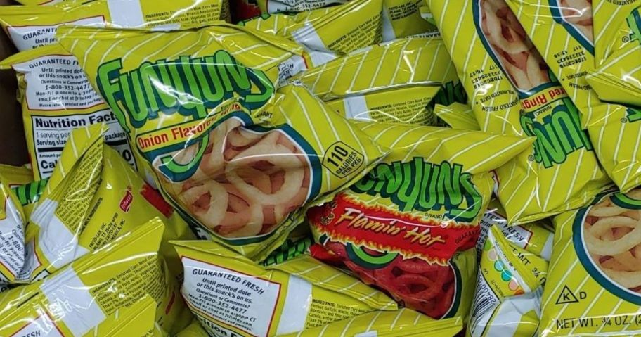 Funyuns Variety Pack in box