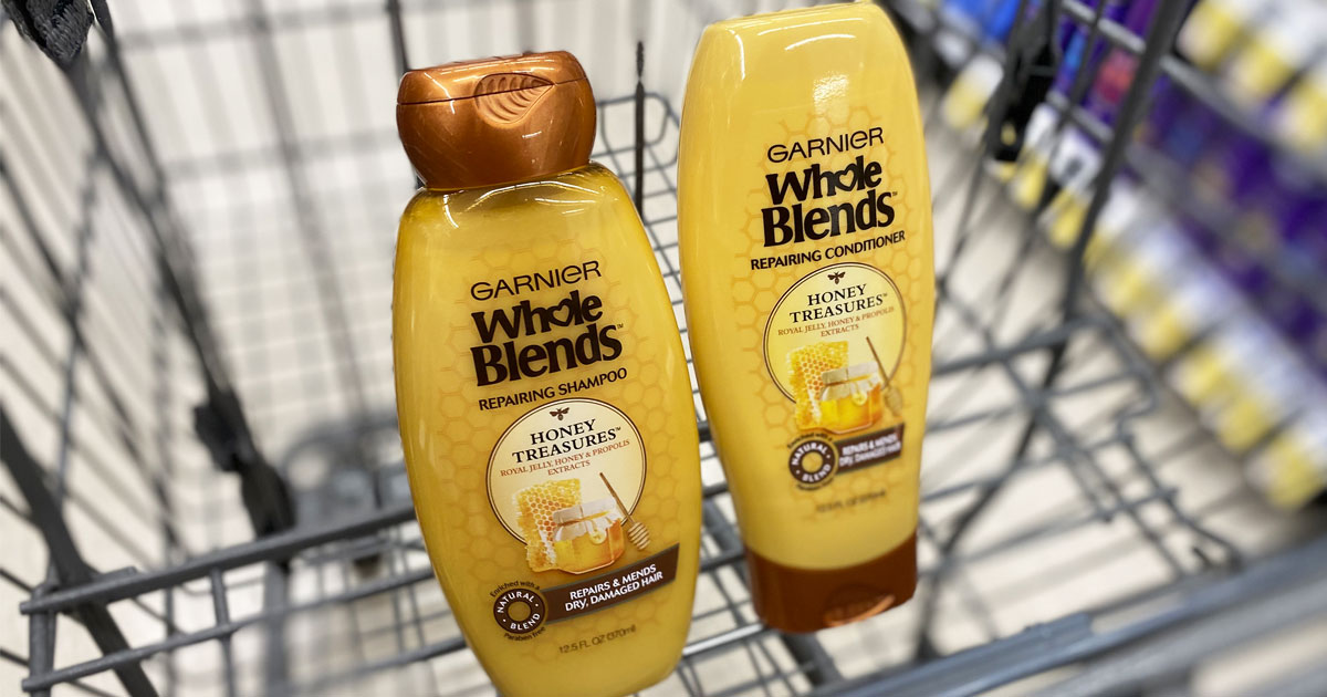 Garnier Whole Blends Shampoo & Conditioner Only 1 Each at Walgreens