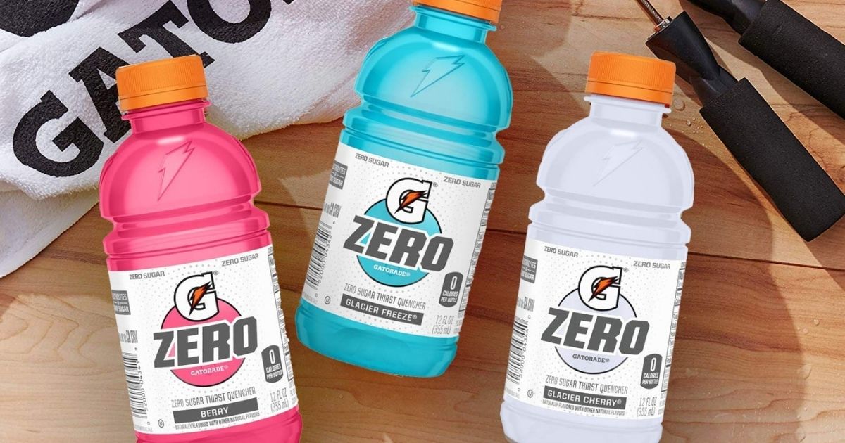 Gatorade Zero Sugar 24-Count Variety Pack Only $12.21 Shipped on Amazon (Reg. $16)