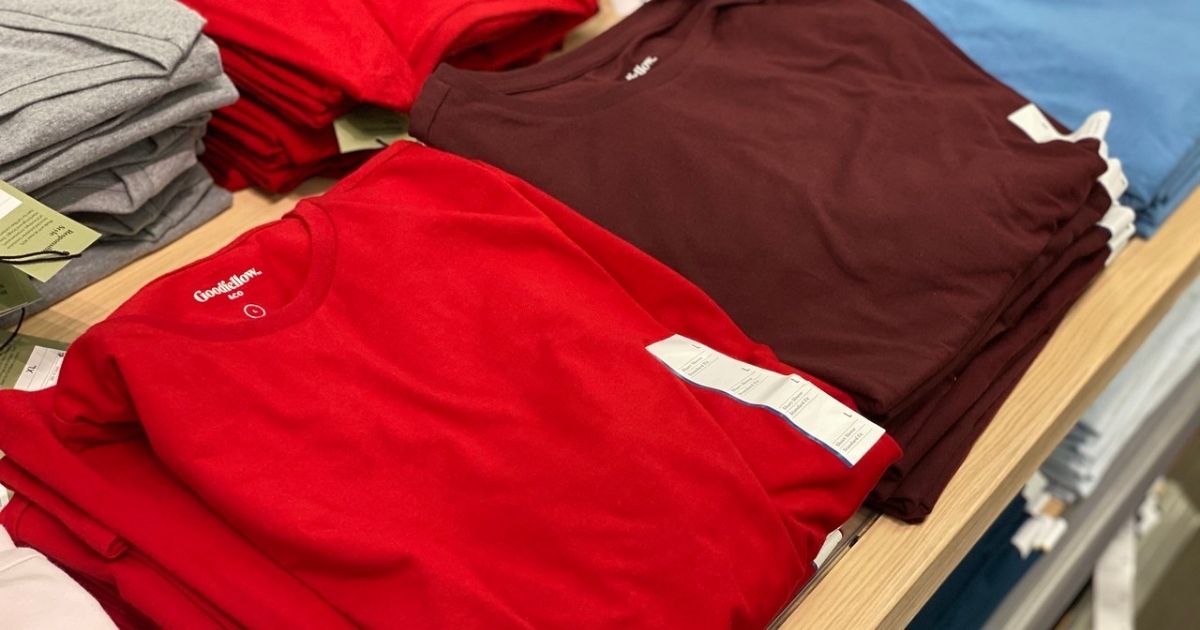 Goodfellow & Co Men's Clothing From 4.80 at Target InStore and Online