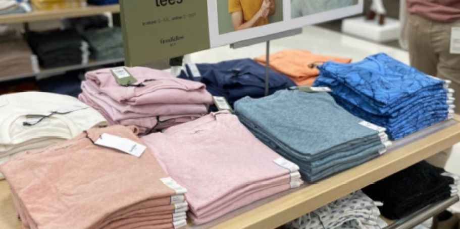 Today ONLY: Up to 50% Off Men’s Tees & Shorts at Target