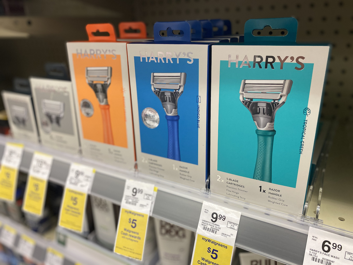 walgreens harrys razors