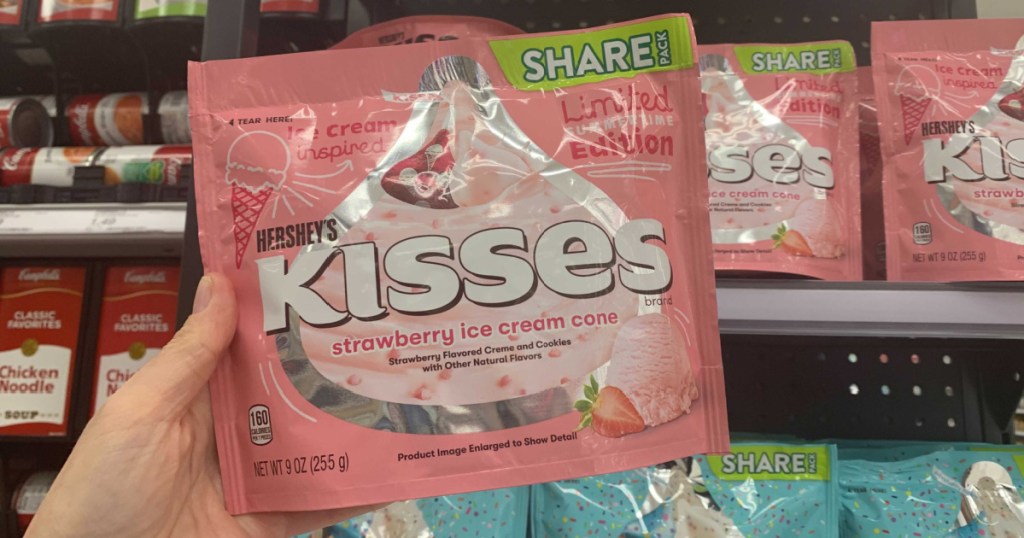 Hershey's Kisses Strawberry Ice Cream Flavor