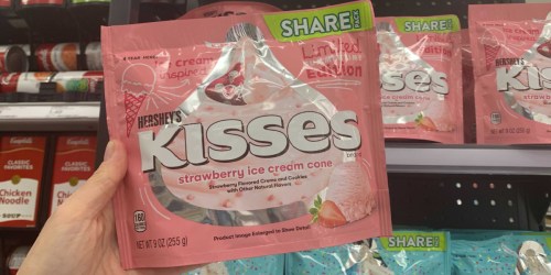 Look for Hershey’s New Strawberry Ice Cream Cone Kisses at Target