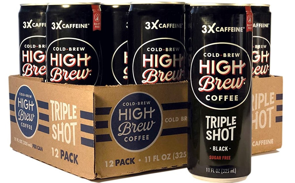 High Brew Triple Shot cans