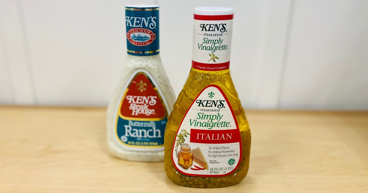Ken's Salad Dressings from 8¢ After Cash Back at Target