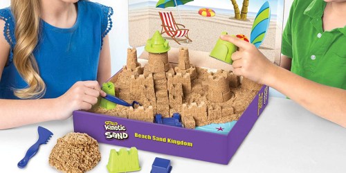 Kinetic Sand Beach Kingdom Playset Just $11.80 on Amazon (Regularly $20)