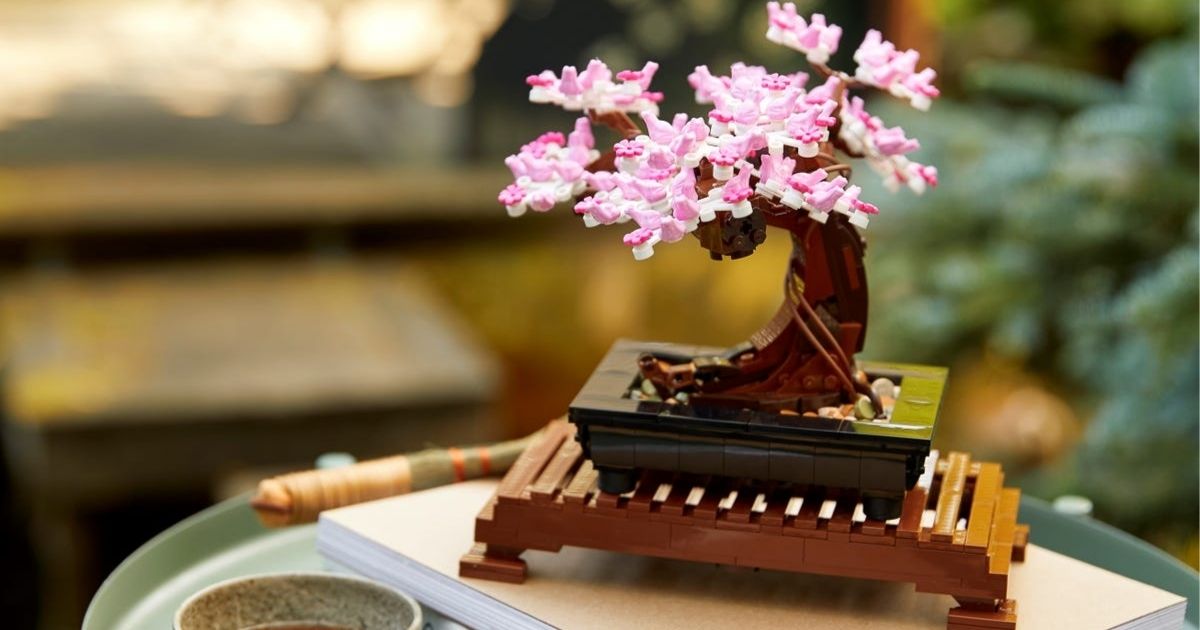 lego bonsai cherry blossom