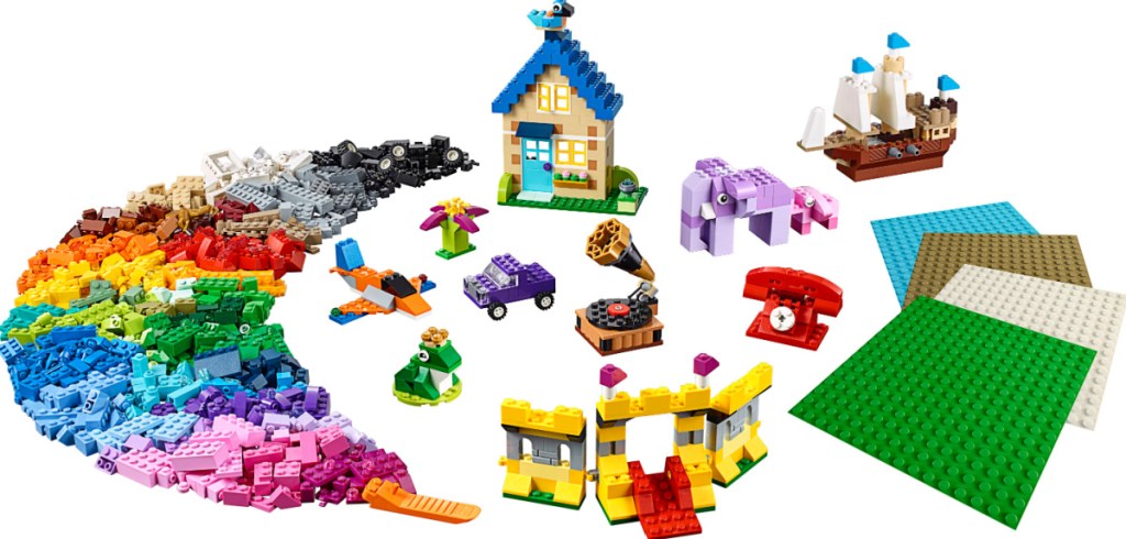 LEGO Classic Bricks Bricks Plates 1504-Piece Building Set