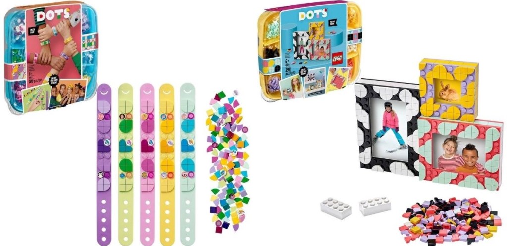 two LEGO Dots sets