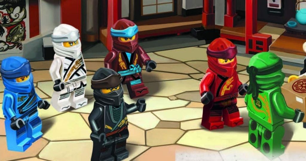 LEGO Ninjago Ninja Mission Book Set with mnifigures