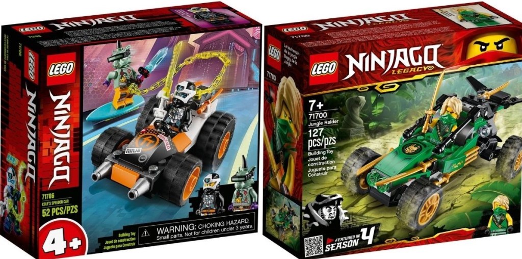two LEGO Ninjago Sets