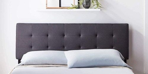 Tufted Adjustable Headboards from $44.83 Shipped on Amazon (Regularly $100+)