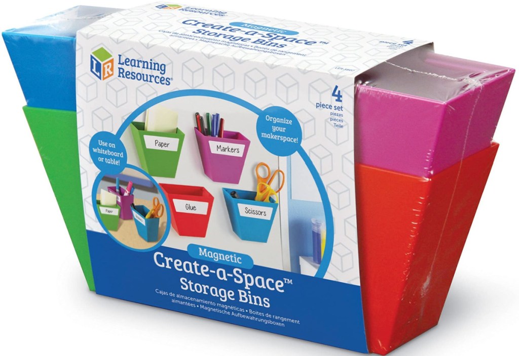 Learning Resources Storage Boxes for school supplies
