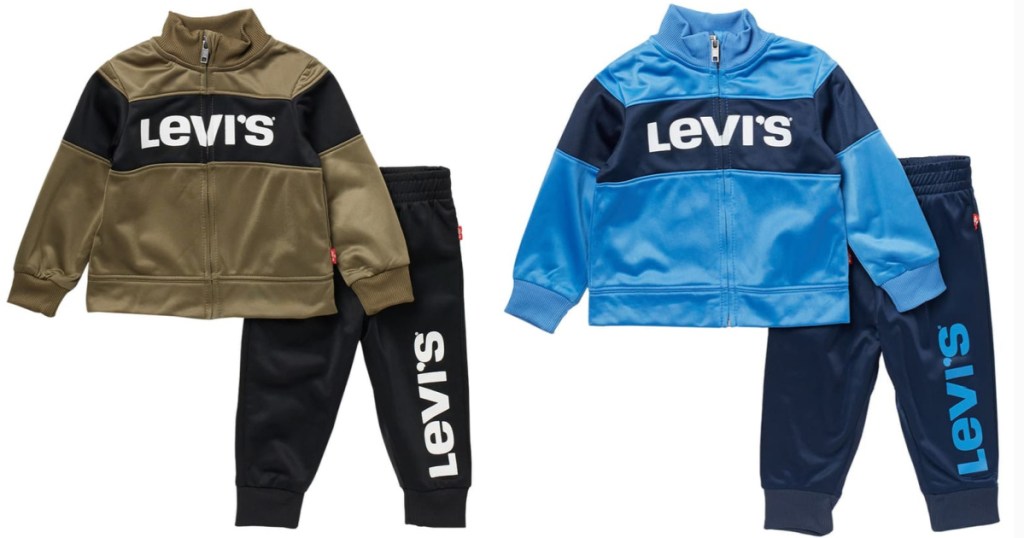2 baby boy levi's outfits