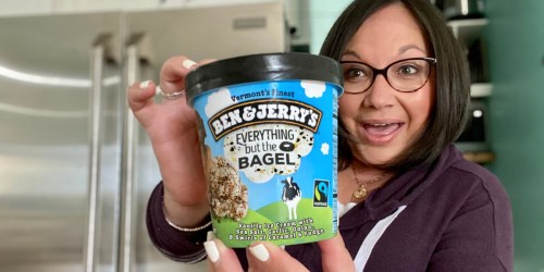 Look for Ben & Jerry’s NEW Everything But the Bagel Ice Cream!