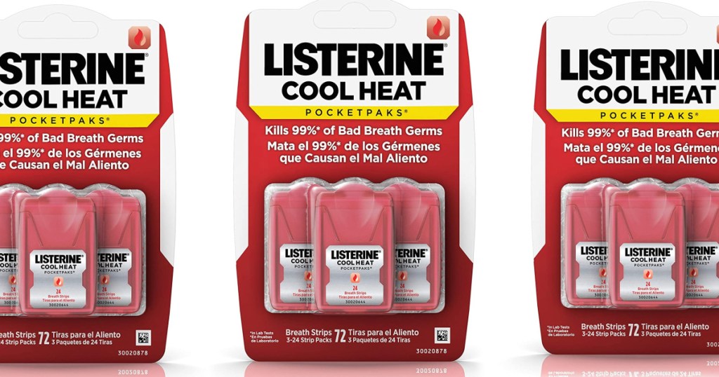 Listerine cool heat